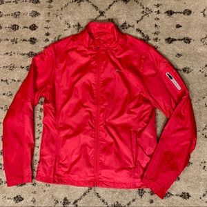 ASICS coral windbreaker